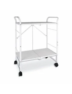 Serving trolley White Foldable 68,3 x 35,5 cm by BigBuy Home, Serving Trolleys - Ref: S2214809, Price: €27.44, Discount: %