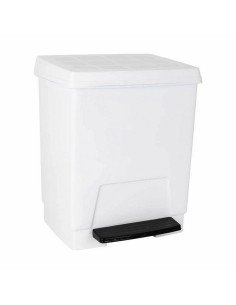 Recycling Waste Bin Tontarelli Moda White 38 L | Tienda24 Tienda24.eu