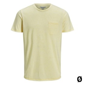 Men’s Short Sleeve T-Shirt Jack & Jones 12171674 FLA Yellow