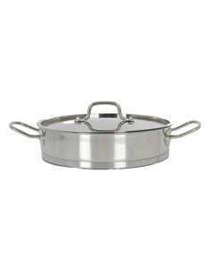 Cacerola con Tapa de Cristal Quttin Gastro Negro Naranja 36,5 x 27 x 8,5 cm (6 Unidades) | Tienda24 Tienda24.eu