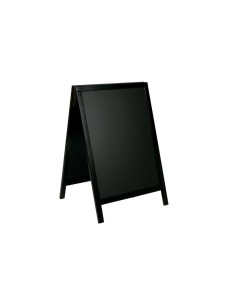 Pizarra Securit Con soporte Negro 17,5 x 15,5 x 5 cm | Tienda24 Tienda24.eu