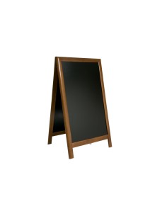 Board Securit Woody Teak Wall Black 80 x 60 cm | Tienda24 Tienda24.eu