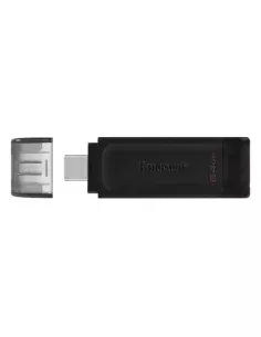 Memoria USB Silicon Power SP064GBUC3C80V1S 64 GB Negro titanio Plata 64 GB | Tienda24 Tienda24.eu