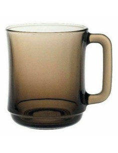 Satz von Kaffeetassen DKD Home Decor Bunt Metall Dolomite 260 ml (4 Stücke) | Tienda24 Tienda24.eu