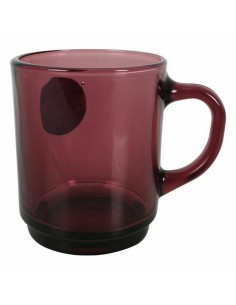 Satz von Kaffeetassen DKD Home Decor Kristall Durchsichtig 260 ml Borosilikatglas | Tienda24 Tienda24.eu