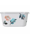 Viereckige Lunchbox mit Deckel La Mediterránea Alba Melamine 15,5 x 15,5 x 7,5 cm (12 Stück) | Tienda24 Tienda24.eu