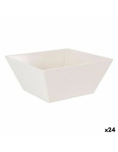 Bol para Aperitivos La Mediterránea Petunia Melamina Brillo 11,5 x 11,5 x 6 cm (24 Unidades) | Tienda24 Tienda24.eu