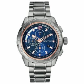 Orologio Uomo Nautica NAI24500G (Ø 45 mm) di Nautica, Orologi da polso - Rif: S0322897, Prezzo: 114,96 €, Sconto: %