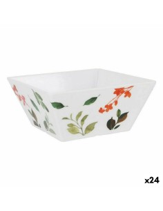 Plato Llano Ariane Vital Filo Blanco Cerámica Ø 27 cm (6 Unidades) | Tienda24 Tienda24.eu