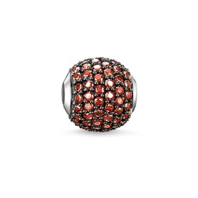 Perle de verre Femme Thomas Sabo K0120-643-10 Rouge Argenté (1 cm) de Thomas Sabo, Charms et perles - Réf : S0323443, Prix : ...