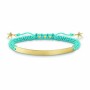 Damenarmreif Thomas Sabo LBA0060-848-1 Blau Gold (16 - 19 cm) (21 cm) von Thomas Sabo, Armbänder - Ref: S0323729, Preis: 64,6...