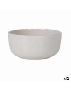 Flat plate Ø 24,4 cm Black White Porcelain Paste (10Units) | Tienda24 Tienda24.eu