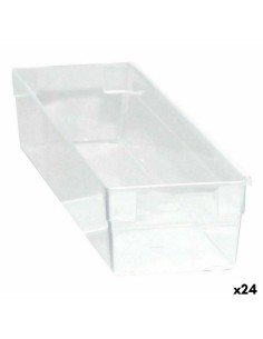 Boîte de rangement avec couvercle Bella Anthracite (18 x 14 x 11 cm) | Tienda24 Tienda24.eu