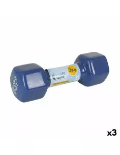 Mancuernas LongFit Sport Longfit sport 3 Kg Azul 3 Unidades de LongFit Sport, Mancuernas - Ref: S2226414, Precio: €19.76, Des...