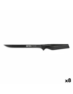 Couteau à jambon Quttin Black Edition 16 cm | Tienda24 Tienda24.eu