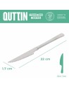 Meat Knife Set Madrid Quttin Madrid (21 cm) 2 Pieces (12 Units) | Tienda24 Tienda24.eu