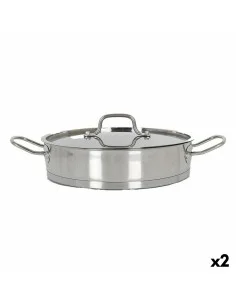 Casserole avec Couvercle en Verre Quttin 2,2 L (4 Unités) | Tienda24 Tienda24.eu