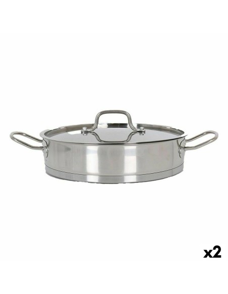 Casseruola con coperchio in vetro Quttin 6 L Ø 32,8 cm (2 Unità) da Quttin, Tegami - Ref: S2226790, Precio: 56,18 €, Descuent...