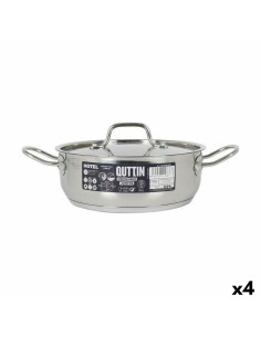 Casserole with lid Quttin Aluminium 36 x 14 cm (2 Units) | Tienda24 Tienda24.eu