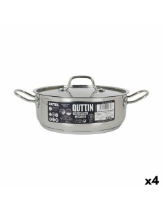 Casserole avec Couvercle Quttin Hotel Acier ø 24 x 9 cm (4 Unités) de Quttin, Faitouts - Ref: S2226793, Precio: 67,65 €, Desc...