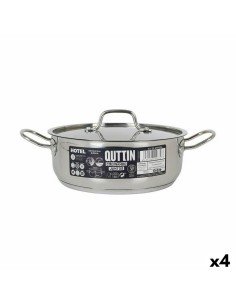 Casserole avec Couvercle en Verre Quttin 2,2 L Ø 24 x 6 cm | Tienda24 Tienda24.eu