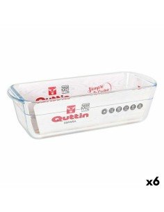 Moule rectangulaire Quttin 63079 1,7 L verre 28,2 x 11,6 x 7,7 cm (6 Unités) de Quttin, Moules pour gâteaux et biscuits - Ref...