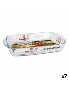 Teglia da Cucina Quttin 65810 2,2 l Vetro Rettangolare 32,5 x 20,2 x 5,2 cm (7 Unità) da Quttin, Rostiere - Ref: S2226850, Pr...