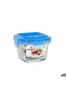 Porta pranzo Ermetico Quttin Azzurro Quadrato 160 ml 9 x 9 x 6,6 cm (12 Unità) da Quttin, Conservazione di alimenti - Ref: S2...