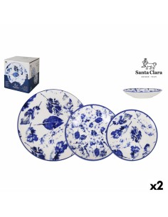 Dinnerware Set La Mediterránea Palaos 12 Pieces (2 Units) | Tienda24 Tienda24.eu