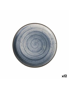 Plato Hondo Luminarc Diwali Granit Gris Vidrio templado (20 cm) (24 Unidades) | Tienda24 Tienda24.eu