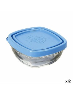 Panier-repas rond avec couvercle Plastique 700 ml (12 Unités) | Tienda24 Tienda24.eu