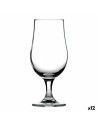 Beer Glass Crisal Munique Transparent Crystal 370 ml (12 Units) | Tienda24 Tienda24.eu