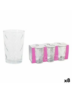 Glass Quid Urban Circles Transparent Glass (36 cl) (Pack 6x) | Tienda24 Tienda24.eu