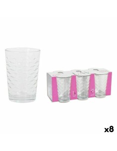 Copo Luminarc Floral Duas cores Vidro (360 ml) (48 Unidades) | Tienda24 Tienda24.eu