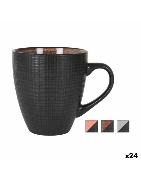 Taza La Mediterránea Sauvage 550 ml Cerámica (24 Unidades) | Tienda24 Tienda24.eu