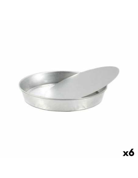 Kuchenspringform VR rund Aluminium 33 x 33 x 4,5 cm (6 Stück) | Tienda24 Tienda24.eu