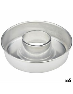 Kuchenspringform Metall Dunkelgrau Kohlenstoffstahl (28 x 6,5 x 28,5 cm) (6 Stück) | Tienda24 Tienda24.eu