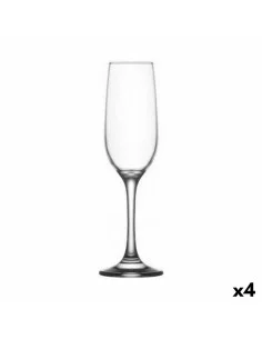 Set de Copas CDA Rendez-vous Champán Transparente Vidrio 170 ml (6 Unidades) | Tienda24 Tienda24.eu