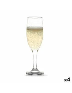 Coupe de champagne Exotic Verre Bleu 6 Unités (170 ml) | Tienda24 Tienda24.eu