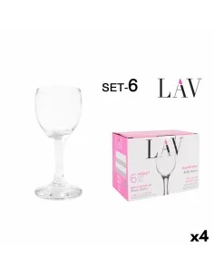 Copo para vinho Evoque Transparente 470 ml (6 Unidades) | Tienda24 Tienda24.eu