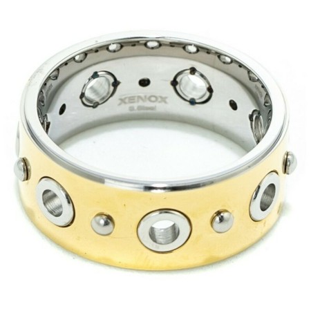 Anel feminino Xenox X1485G Dourado de Xenox, Anéis - Ref: S0329556, Preço: 10,39 €, Desconto: %