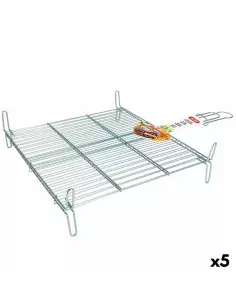 Grill Algon Doppia Zincato 45 x 50 cm (5 Unità) da Algon, Griglie per cuocere - Ref: S2227793, Precio: 61,02 €, Descuento: %