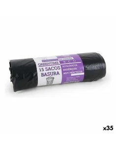 Sacs à ordures Vileda Ecobag 163223 Biodégradable 20 L (15 Unités) | Tienda24 Tienda24.eu