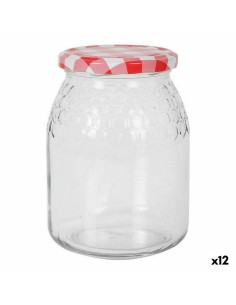 Jar Mediterraneo Honey Glass (12 Units) by Mediterraneo, Food storage - Ref: S2227898, Price: 12,96 €, Discount: %