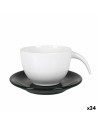 Tasse mit Untertasse Kropla 200 ml (24 Stück) | Tienda24 Tienda24.eu