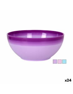 Frutero DKD Home Decor 27 x 27 x 34 cm Porcelana Azul Metal Fucsia Blanco | Tienda24 Tienda24.eu