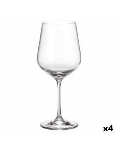 Set di Bicchieri Bohemia Crystal Sira 580 ml (6 Unità) (4 Unità) da Bohemia Crystal, Calici per il vino - Ref: S2227979, Prec...