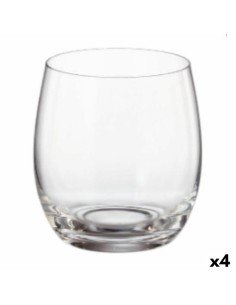 Verre Rayures Rose Verre 270 ml (6 Unités) | Tienda24 Tienda24.eu