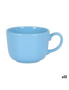 Tazza Azzurro Ceramica 500 ml (12 Unità) da BigBuy Home, Tazze - Ref: S2227997, Precio: €24.67, Descuento: %