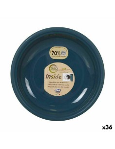 Pasta Dish Santa Clara Milano Porcelain Ø 28 cm Blue (6 Units) | Tienda24 Tienda24.eu